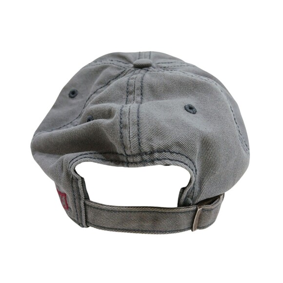 Alabama Crimson Tide Hat Cap Strapback Gray 47 Brand Logo Distressed  Faded Bama - Picture 3 of 6